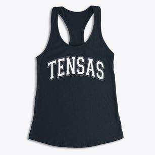 Tensas Academy Varsity Arch Women's Racerback Tank