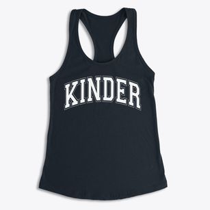 Kinder Middle School Varsity Arch Women's Racerback Tank