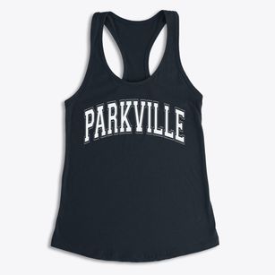 Parkville Middle School Varsity Arch Women's Racerback Tank