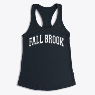Fall Brook Elementary School Varsity Arch Women's Racerback Tank