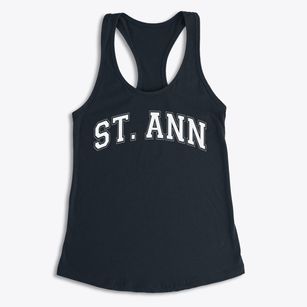 St. Ann Parish Varsity Arch Women's Racerback Tank
