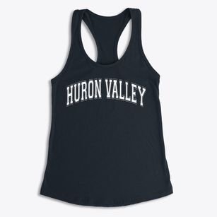 Huron Valley Lutheran School Varsity Arch Women's Racerback Tank