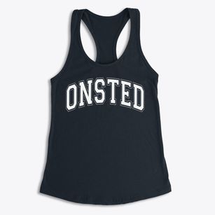 Onsted Primary School Varsity Arch Women's Racerback Tank