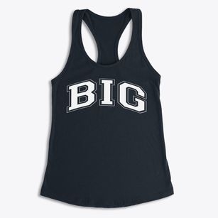 Big Burning Public School Varsity Arch Women's Racerback Tank