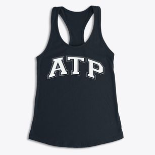 Adrian's T-shirts Printery Varsity Arch Women's Racerback Tank