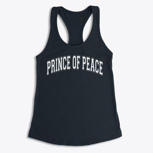 Prince Of Peace Lutheran School Varsity Arch Women's Racerback Tank
