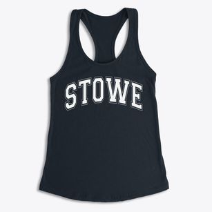 Stowe Elementary School Varsity Arch Women's Racerback Tank