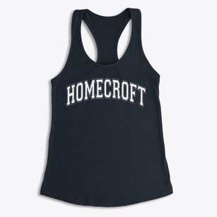 Homecroft Elementary School Varsity Arch Women's Racerback Tank