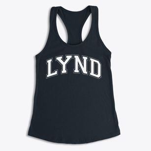 Lynd Elementary School Varsity Arch Women's Racerback Tank