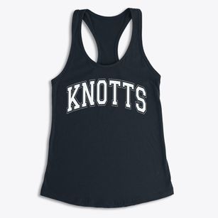 Knotts Elementary School Varsity Arch Women's Racerback Tank