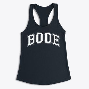 Bode Middle School Varsity Arch Women's Racerback Tank