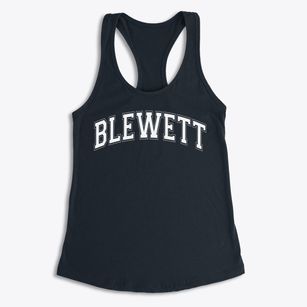 Blewett Middle School Varsity Arch Women's Racerback Tank