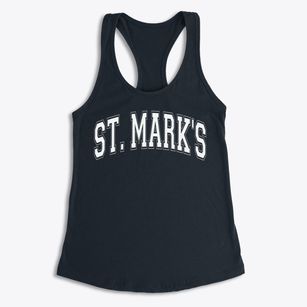 Saint Mark's Lutheran School Varsity Arch Women's Racerback Tank
