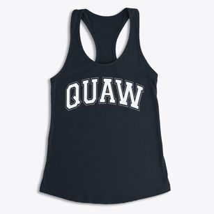Quaw Elementary School Varsity Arch Women's Racerback Tank