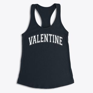 Valentine Middle School Varsity Arch Women's Racerback Tank