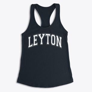 Leyton High School Varsity Arch Women's Racerback Tank