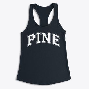 Pine Middle School Varsity Arch Women's Racerback Tank