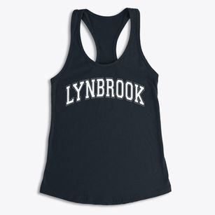 Lynbrook High School Varsity Arch Women's Racerback Tank