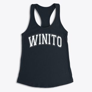 Winito High School Varsity Arch Women's Racerback Tank