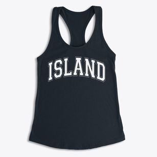 Island Trees Stokes Elementary School Varsity Arch Women's Racerback Tank