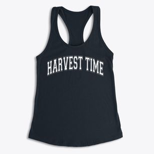 Harvest Time Christian Academy Varsity Arch Women's Racerback Tank