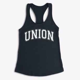 Union Elementary School Varsity Arch Women's Racerback Tank
