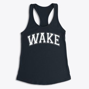 Wake Christian Academy Varsity Arch Women's Racerback Tank