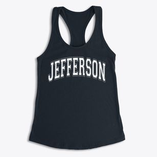 Jefferson Elementary School Varsity Arch Women's Racerback Tank