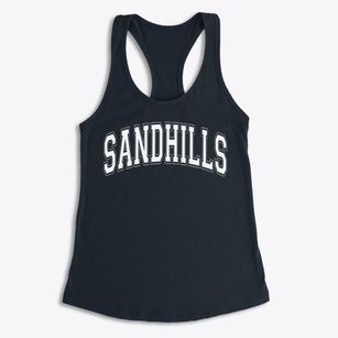 Sandhills Farm Life Elementary School Varsity Arch Women's Racerback Tank