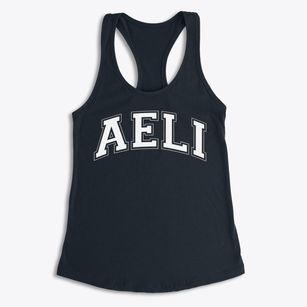 Academy For Early Learning Independent Chartered School Varsity Arch Women's Racerback Tank