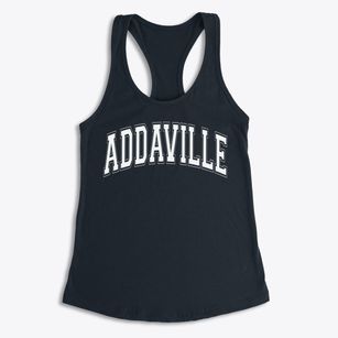 Addaville Elementary School Varsity Arch Women's Racerback Tank