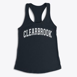 Clearbrook Middle School Varsity Arch Women's Racerback Tank