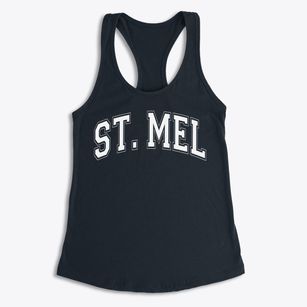 Saint Mel School Varsity Arch Women's Racerback Tank