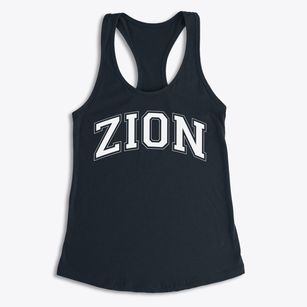 Zion Lutheran School Varsity Arch Women's Racerback Tank