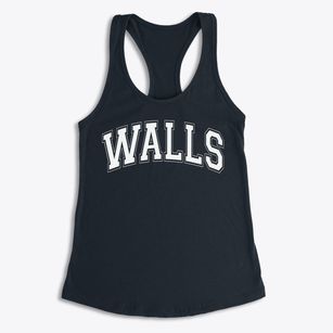 Walls Elementary School Varsity Arch Women's Racerback Tank