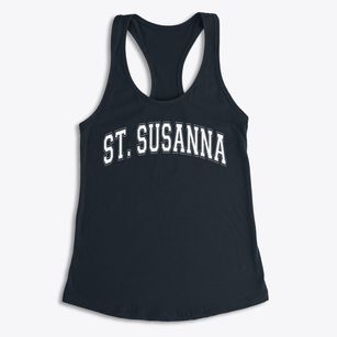 Saint Susanna School Varsity Arch Women's Racerback Tank