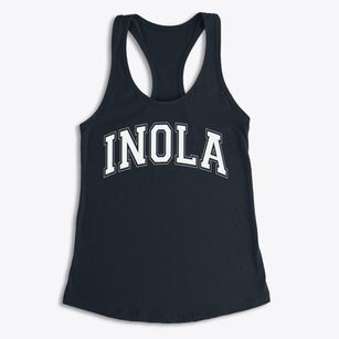 Inola Elementary School Varsity Arch Women's Racerback Tank