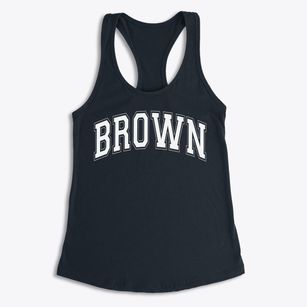 Brown Education Center Varsity Arch Women's Racerback Tank