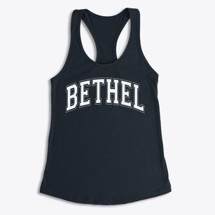 Bethel Christian School Varsity Arch Women's Racerback Tank