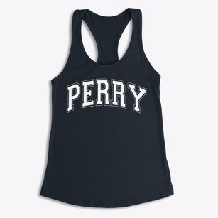 Perry Elementary School Varsity Arch Women's Racerback Tank