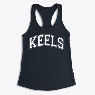Keels Elementary School Varsity Arch Women's Racerback Tank