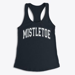 Mistletoe Elementary School Varsity Arch Women's Racerback Tank