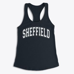 Sheffield High School Varsity Arch Women's Racerback Tank
