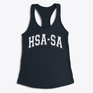 Harmony Science Academy-san Antonio Varsity Arch Women's Racerback Tank