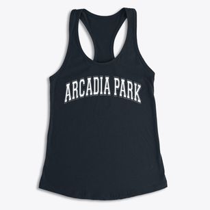 Arcadia Park Elementary School Varsity Arch Women's Racerback Tank