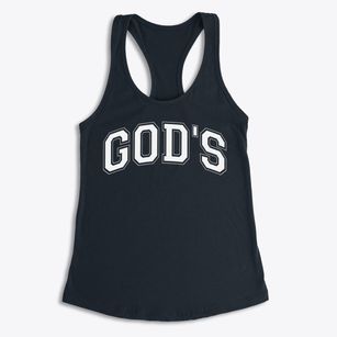 God's Academy Varsity Arch Women's Racerback Tank