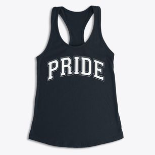 Pride High School Varsity Arch Women's Racerback Tank