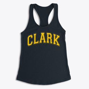 Clark Elementary School Varsity Arch Women's Racerback Tank