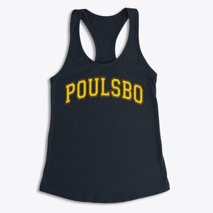 Poulsbo Adventist School Varsity Arch Women's Racerback Tank