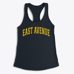 East Avenue Middle School Varsity Arch Women's Racerback Tank